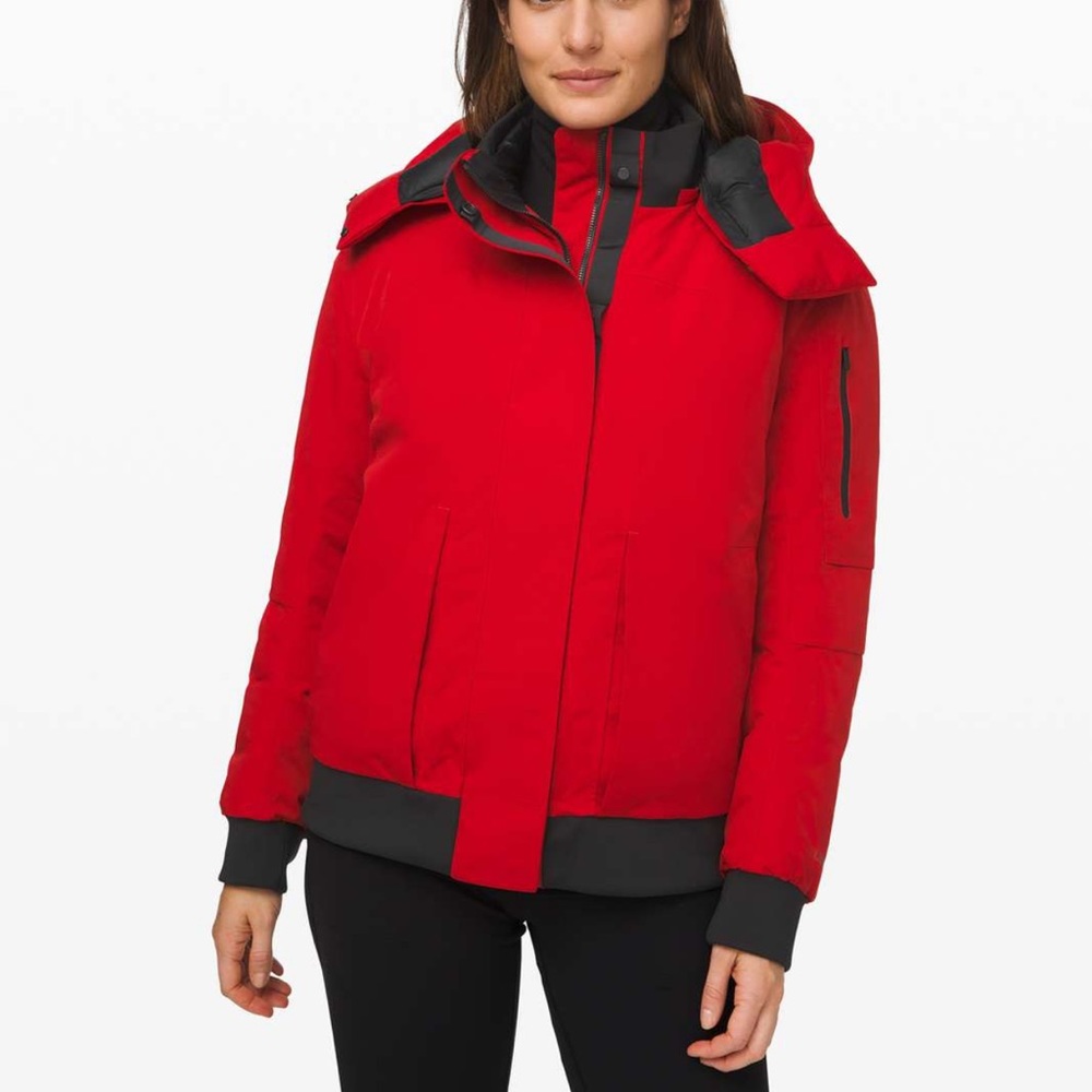 Lululemon Winter Warrior Bomber jacket 8
